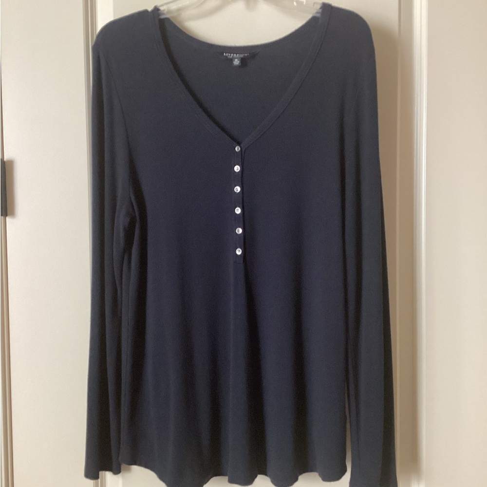 Navy Blue Henley